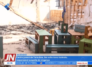 Screenshot Nachtjournal RTC zum Brandanschlag auf das Kinderzentrum Terra Boa