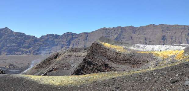 Pico de Fogo, Kap Verde, Vulkankrater