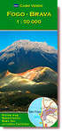 Wanderkarte Fogo, Brava 1:50.000