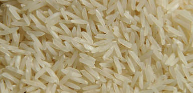 weißer Langkornreis