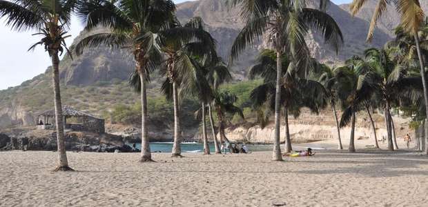 Strandleben in Tarrafal