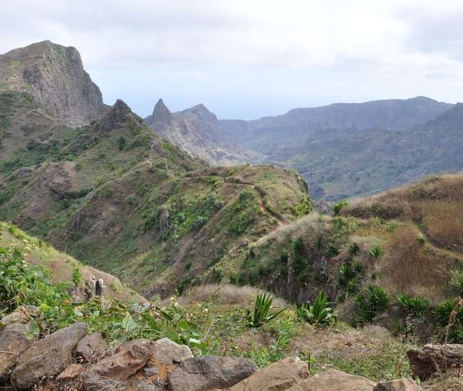 kapverdische Hauptinsel Santiago Wanderweg nach Achada Lagoa