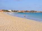Kapverdische Badeinsel Sal - Am späten Nachmittag am Strand