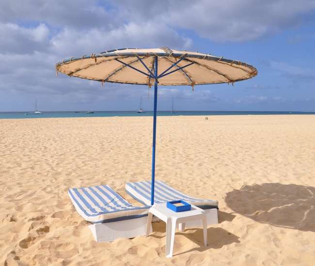 Kapverdische Badeinsel Sal - Einladung zum Relaxen