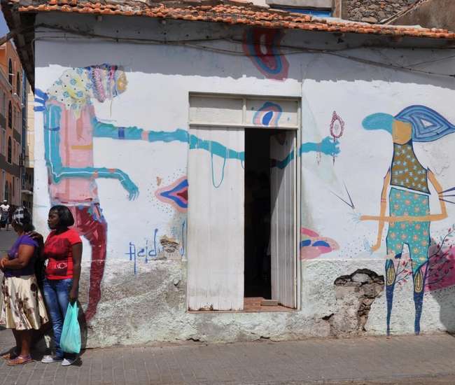 Praia - Plato - Wandmalerei