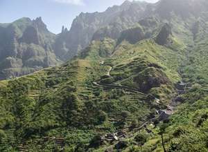 Kapverdische Insel São Nicolau Fragata