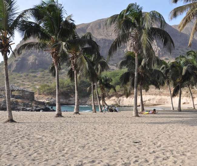 Strandleben in Tarrafal