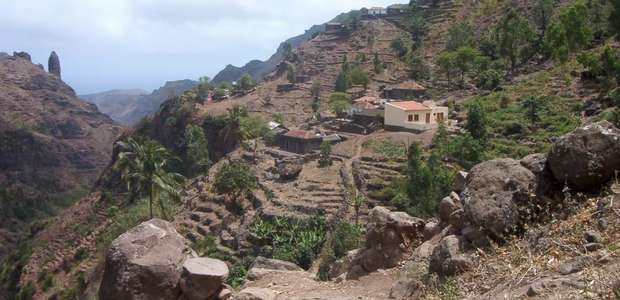 Trekking kapverdische Insel Santiago - von Cidade Velha nach Tarrafal: Von Xaxa nach Gom Gom