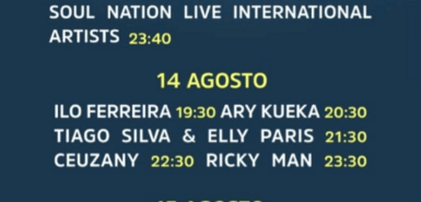 Programmflyer Baía das Gatas 2021