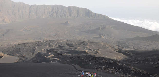 Kapverden Vukaninsel Fogo Anstieg auf den Pico
