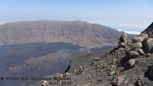 Fogo Blick in die Caldeira