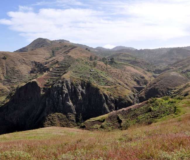 Kapverden - Trekking Insel Santo Antão  im Nordosten: Auf dem Weg nach Chã'n Pedra