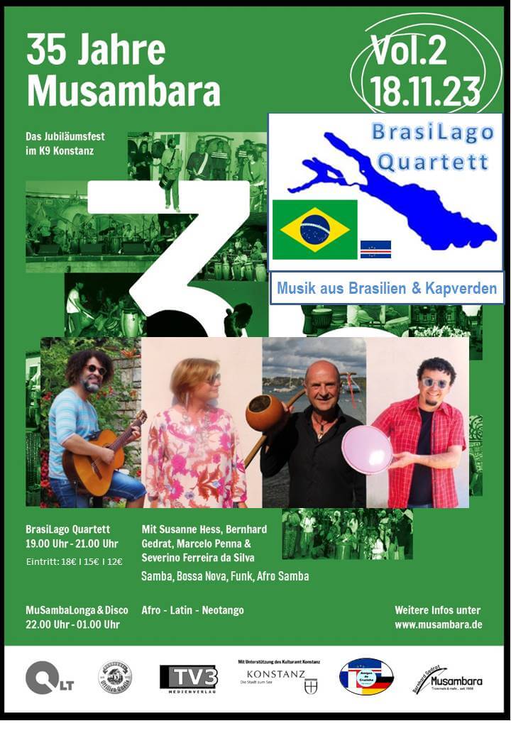 Veranstaltungsflyer Konzert K9 am 18.11.23